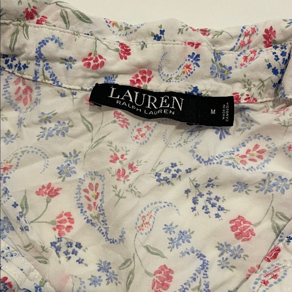 Ralph Lauren Charming Floral Pajama Set - Picture 7 of 9